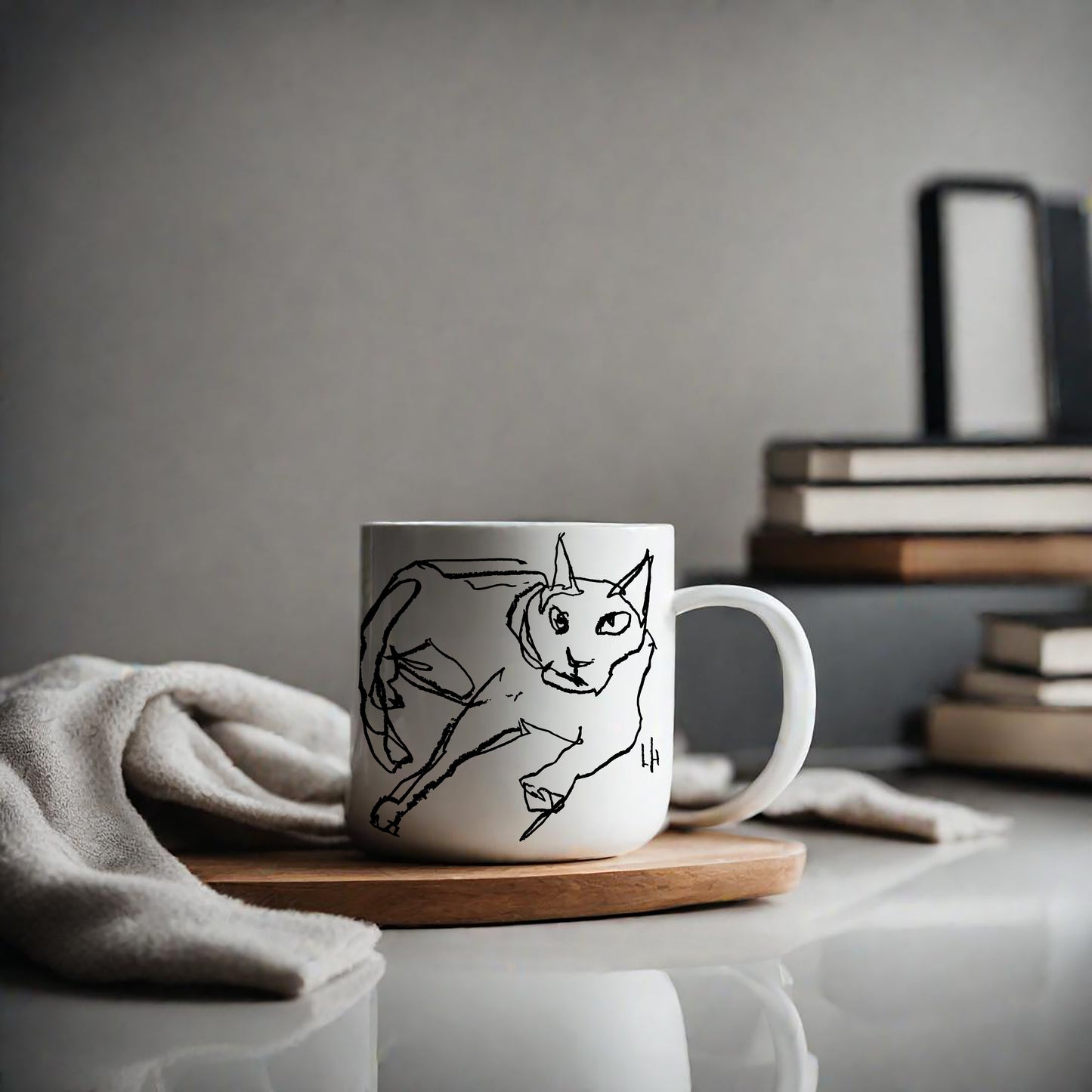 Lykkejegere I. White 11oz Ceramic Mug