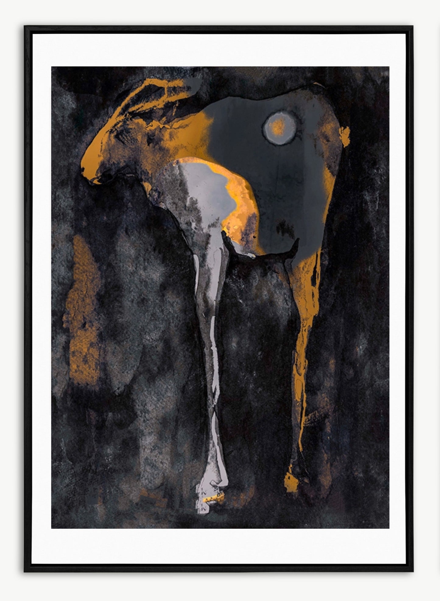 Samtale med månen/Conversation with the moon, limited edition 20 prints
